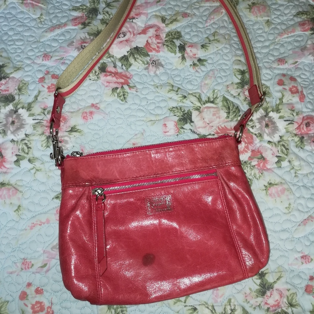 Coach poppy crossbows bag